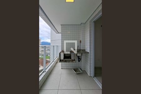 Sacada de apartamento para alugar com 1 quarto, 45m² em Vila Caiçara, Praia Grande