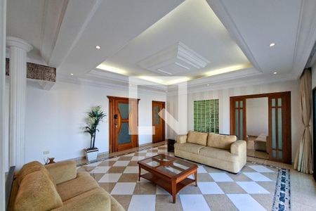 Sala de estar de apartamento para alugar com 4 quartos, 319m² em Cidade Ocian, Praia Grande