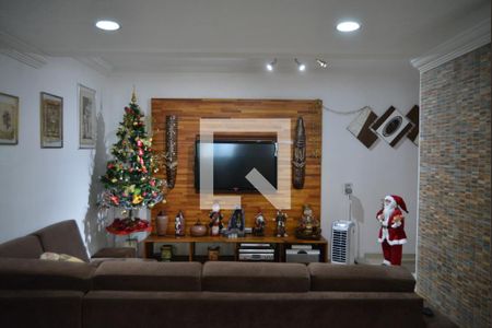 Sala de casa à venda com 3 quartos, 230m² em Vila Homero Thon, Santo André