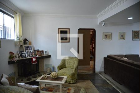 Sala de casa à venda com 3 quartos, 230m² em Vila Homero Thon, Santo André