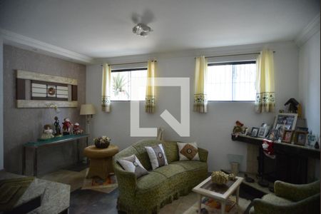 Sala de casa à venda com 3 quartos, 230m² em Vila Homero Thon, Santo André