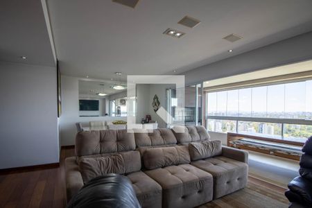 Sala  de apartamento à venda com 3 quartos, 139m² em Vila Andrade, São Paulo