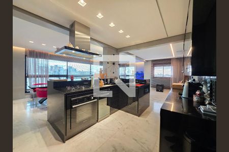 Cozinha  de apartamento à venda com 3 quartos, 147m² em Anchieta, Belo Horizonte