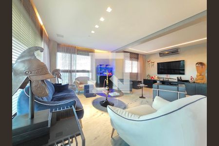 Sala  de apartamento para alugar com 3 quartos, 147m² em Anchieta, Belo Horizonte