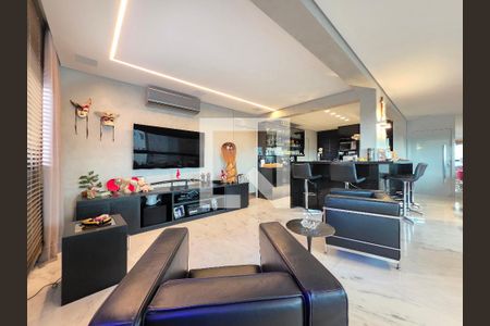 Sala  de apartamento para alugar com 3 quartos, 147m² em Anchieta, Belo Horizonte