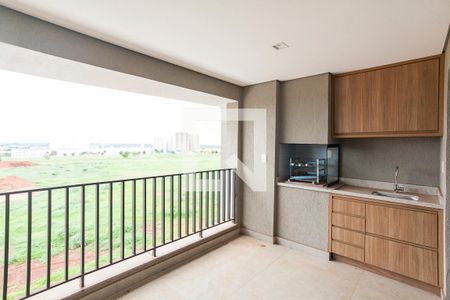 Varanda de apartamento para alugar com 3 quartos, 117m² em Jardim Sul, Uberlândia