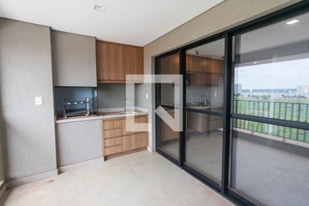 Varanda de apartamento para alugar com 3 quartos, 117m² em Jardim Sul, Uberlândia