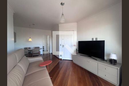 Sala de Estar de apartamento à venda com 2 quartos, 81m² em Campo Belo, São Paulo