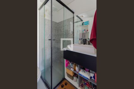 Banheiro da Suíte de apartamento à venda com 1 quarto, 36m² em Vila Monumento, São Paulo