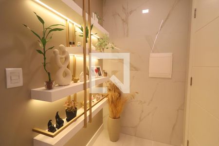 Sala detalhe de apartamento para alugar com 1 quarto, 90m² em Centro, Novo Hamburgo