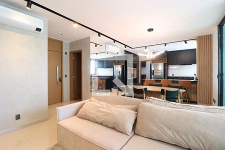 Sala de apartamento para alugar com 3 quartos, 151m² em Jardim Karaíba, Uberlândia