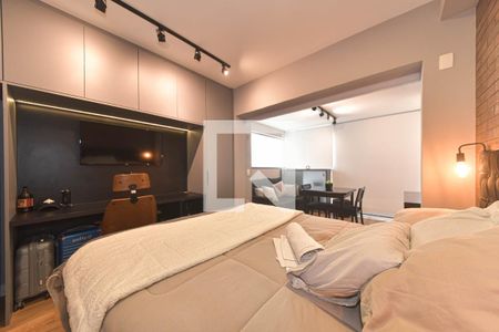 Quarto de apartamento para alugar com 1 quarto, 39m² em Vila Cordeiro, São Paulo