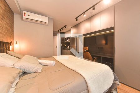 Quarto de apartamento para alugar com 1 quarto, 39m² em Vila Cordeiro, São Paulo