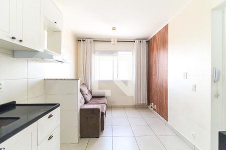 Sala/Cozinha de apartamento para alugar com 2 quartos, 32m² em Vila Nova Curuca, São Paulo