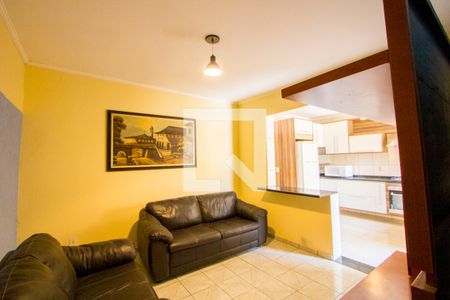 Sala de casa à venda com 3 quartos, 127m² em Vila Valparaíso, Santo André