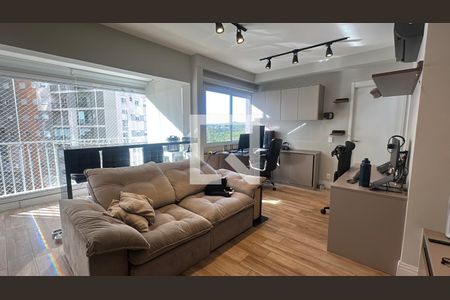 Sala de apartamento à venda com 1 quarto, 47m² em Alphaville Empresarial, Barueri