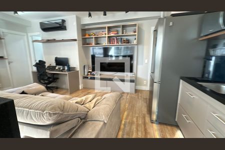 Sala de apartamento à venda com 1 quarto, 47m² em Alphaville Empresarial, Barueri