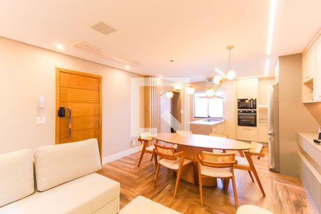 Sala/Cozinha de casa de condomínio à venda com 3 quartos, 100m² em Água Rasa, São Paulo