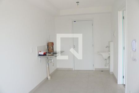 Sala e Cozinha Integrada de apartamento para alugar com 1 quarto, 29m² em Bom Retiro, São Paulo