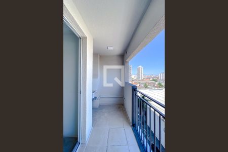 Varanda da Sala de apartamento à venda com 3 quartos, 55m² em Belenzinho, São Paulo
