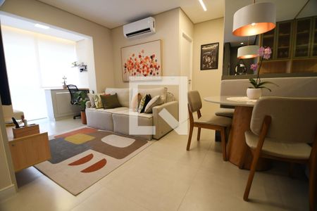 Sala de apartamento para alugar com 1 quarto, 43m² em Bosque, Campinas