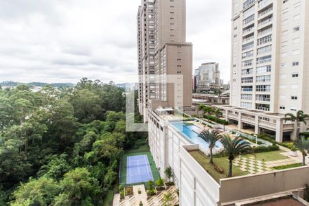 Vista da Sala de apartamento à venda com 2 quartos, 96m² em Alphaville Conde Ii, Barueri