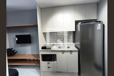 Cozinha de kitnet/studio para alugar com 1 quarto, 27m² em Ipiranga, São Paulo