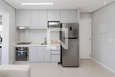 Cozinha de apartamento à venda com 1 quarto, 43m² em Cidade Monções, São Paulo