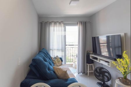 Sala de apartamento à venda com 2 quartos, 45m² em Cidade Satélite Íris, Campinas