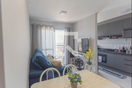 Sala de apartamento à venda com 2 quartos, 45m² em Cidade Satélite Íris, Campinas