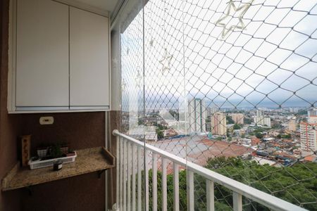 Varanda de apartamento à venda com 3 quartos, 65m² em Jardim Melo, Diadema
