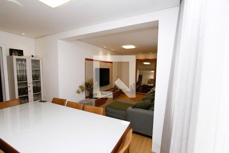 Sala de apartamento para alugar com 3 quartos, 111m² em Grajaú, Belo Horizonte