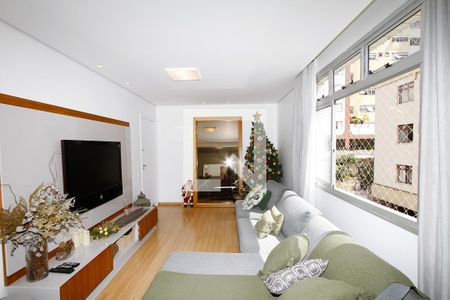 Detalhe Sala de apartamento para alugar com 3 quartos, 111m² em Grajaú, Belo Horizonte