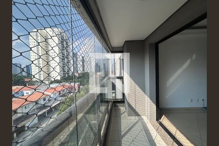 Varanda Sala de apartamento à venda com 4 quartos, 134m² em Santo Amaro, São Paulo