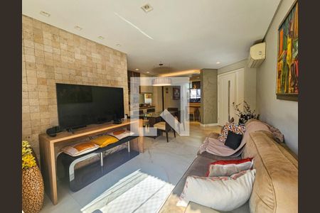 Sala de apartamento à venda com 3 quartos, 110m² em Jardim das Acacias, São Paulo