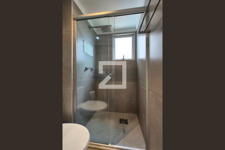 Banheiro da Suíte de apartamento à venda com 3 quartos, 72m² em Jardim Ipaussurama, Campinas