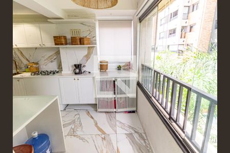 Varanda e Área de Serviço de apartamento para alugar com 1 quarto, 40m² em Brás, São Paulo