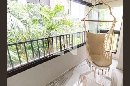 Varanda e Área de Serviço de apartamento para alugar com 1 quarto, 40m² em Brás, São Paulo