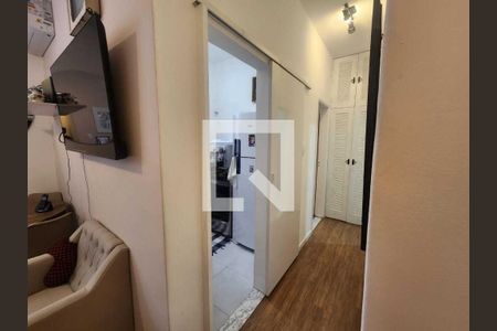 Sala de apartamento à venda com 1 quarto, 46m² em Leblon, Rio de Janeiro