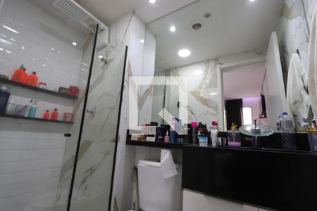 Banheiro da Suíte de apartamento para alugar com 1 quarto, 29m² em Vila Ema, São Paulo