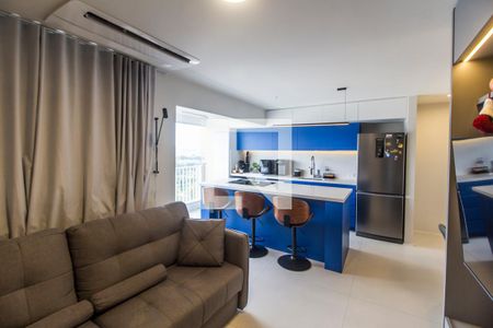 Sala  de apartamento para alugar com 1 quarto, 49m² em Alphaville Empresarial, Barueri