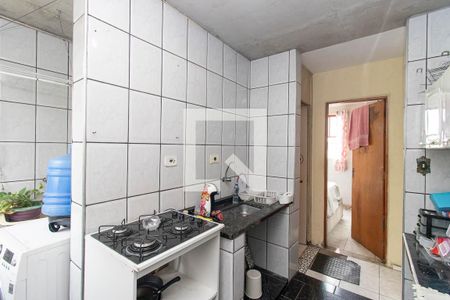 Cozinha de apartamento para alugar com 2 quartos, 47m² em Conjunto Habitacional Jova Rural, São Paulo