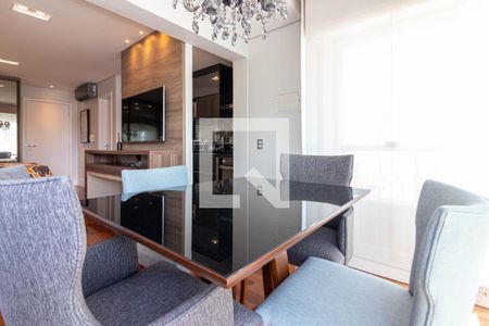 Sala de Jantar - Varanda de kitnet/studio para alugar com 1 quarto, 42m² em Indianópolis, São Paulo