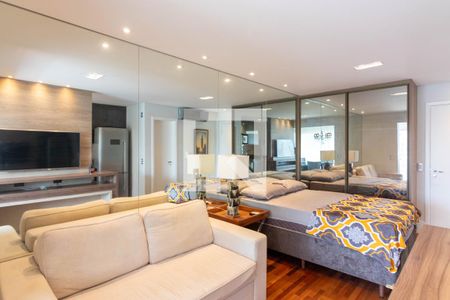 Studio de kitnet/studio para alugar com 1 quarto, 42m² em Indianópolis, São Paulo