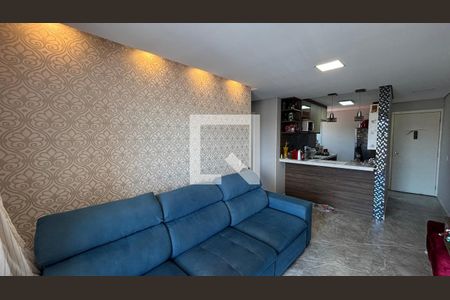 Sala - Sala de Jantar de apartamento à venda com 2 quartos, 55m² em Vila Homero Thon, Santo André