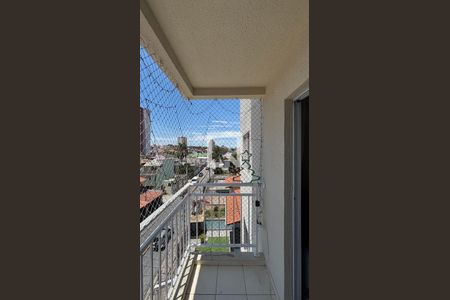 Sala - Sala de Jantar Varanda de apartamento à venda com 2 quartos, 55m² em Vila Homero Thon, Santo André