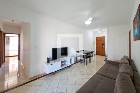 Sala de apartamento para alugar com 2 quartos, 83m² em Aviação, Praia Grande