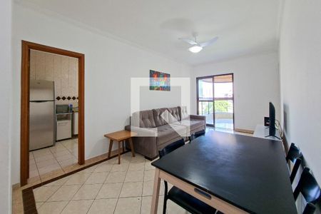 Sala de apartamento para alugar com 2 quartos, 83m² em Aviação, Praia Grande