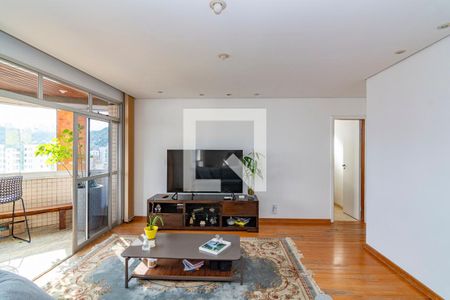 Sala de apartamento para alugar com 4 quartos, 240m² em Buritis, Belo Horizonte