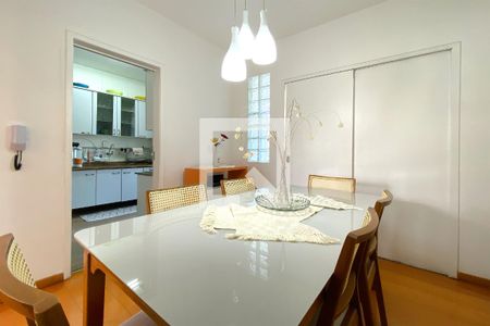 Sala de Jantar de apartamento para alugar com 2 quartos, 122m² em Sagrada Família, Belo Horizonte